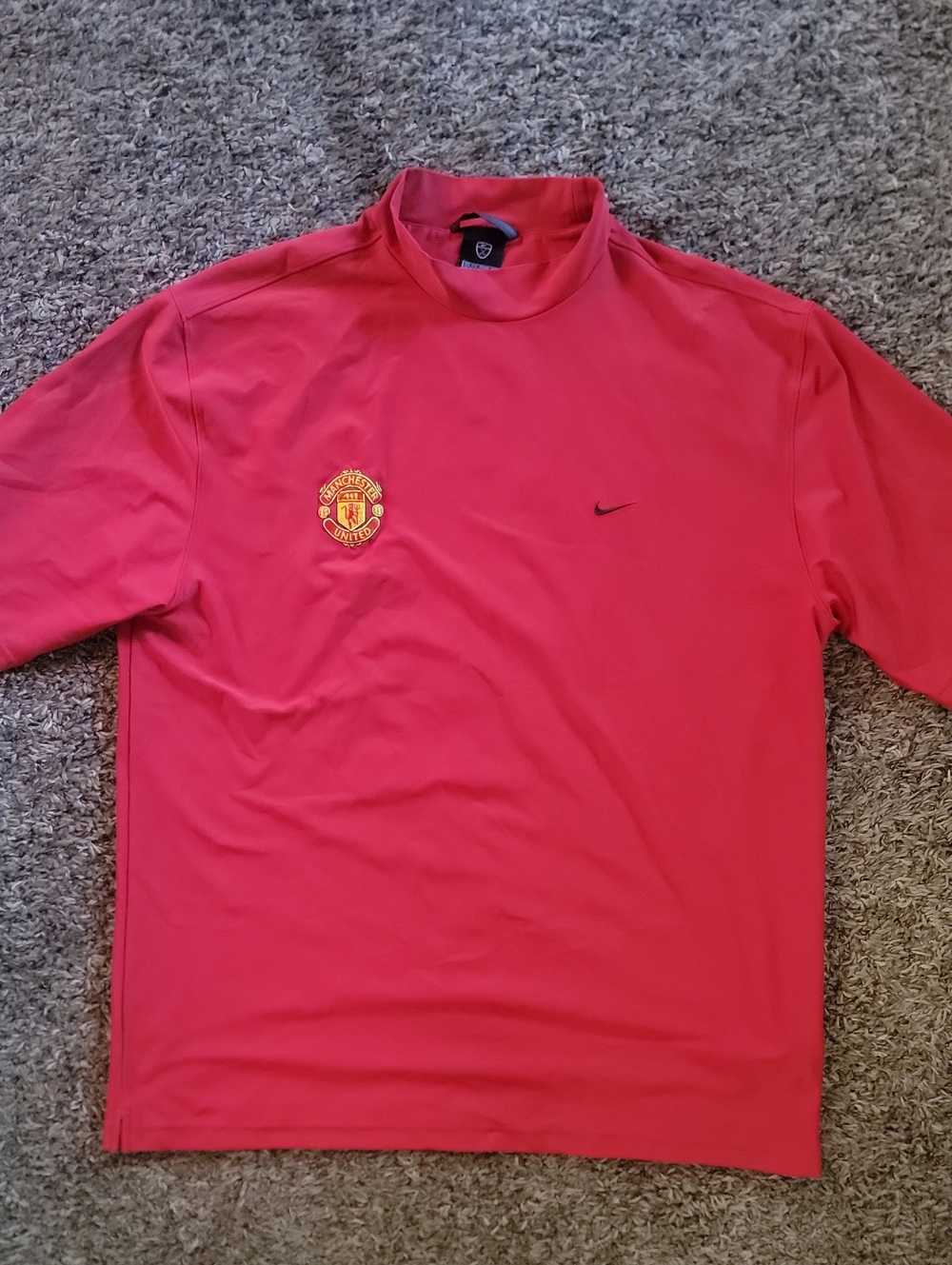 Nike Manchester United Red Long-Sleeve Training Top